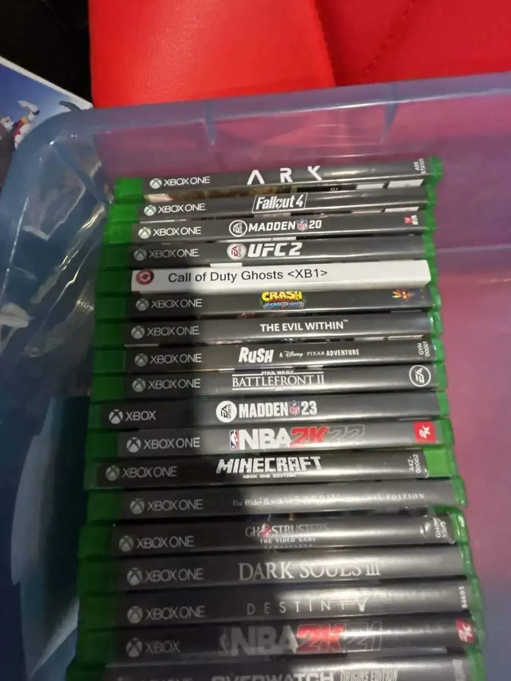 Xbox One Video Games Lot of 20 Games Assorted Titles Minecraft sold